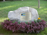 Bahamas Ambassador's peace inscription